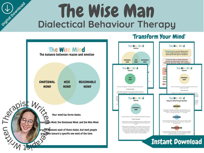 The Wise Man DBT Worksheets