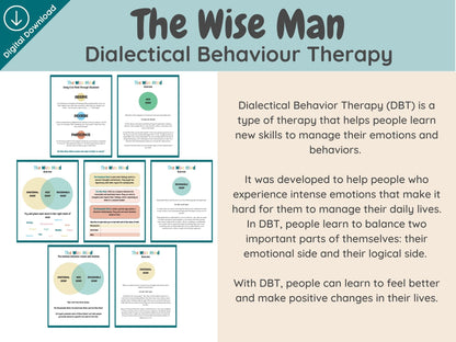 The Wise Man DBT Worksheets