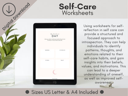 26 Self Care Worksheets for Self Reflection