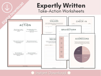 14 Self Care Worksheets for Taking Action