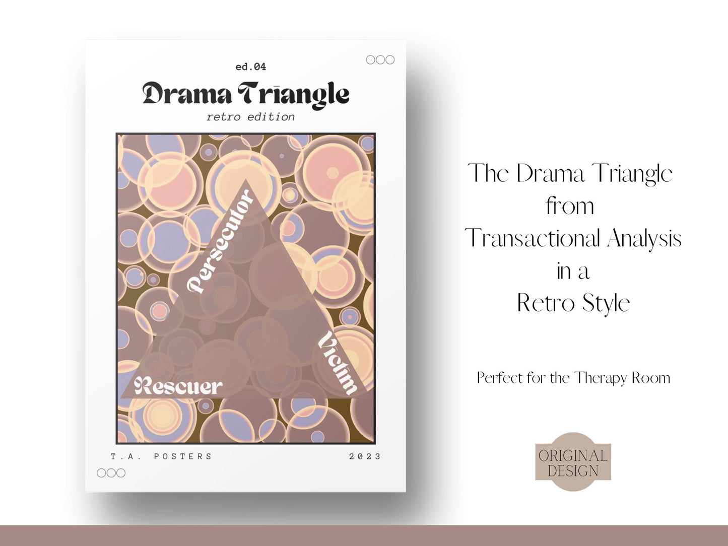 Psychotherapy Office Art Drama Triangle