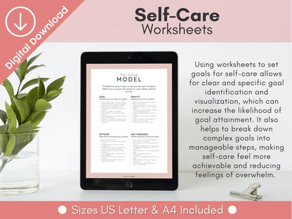 29 Self Care Worksheets for Goal Setting