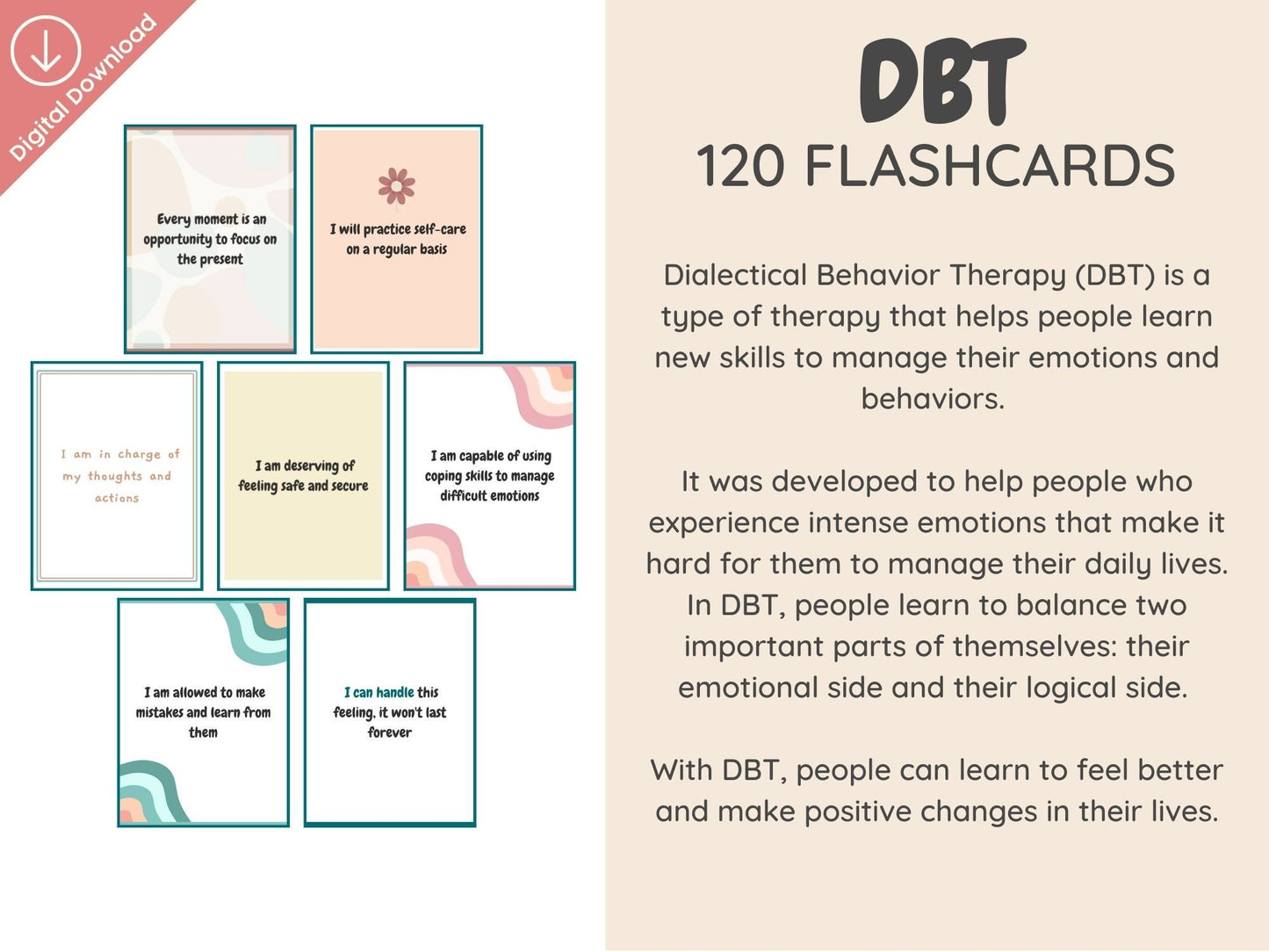 120 Dialectical Behavior Therapy Flashcards