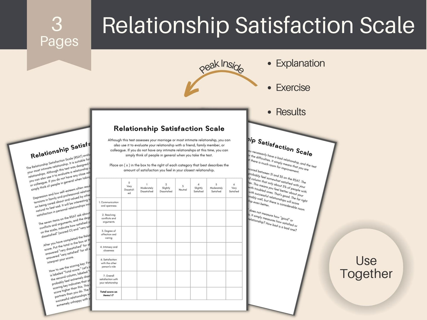 Couples Counselling Conflict Resolution Pack