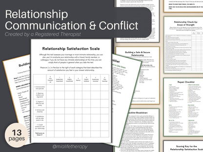 Couples Counselling Conflict Resolution Pack