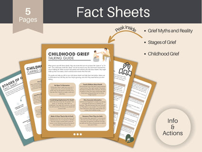 Grief Worksheets Dealing with Loss