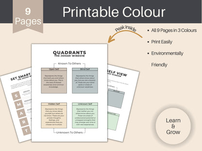 Johari Window Worksheet Pack